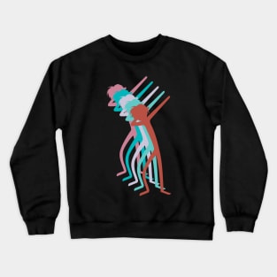 Dabbing Stick Figures - DAB MOB Crewneck Sweatshirt